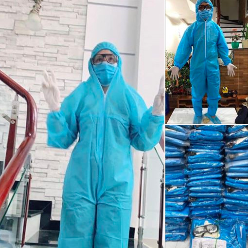 Cẩn trọng với các loại quần áo bảo hộ y tế không rõ nguồn gốc, xuất xứ