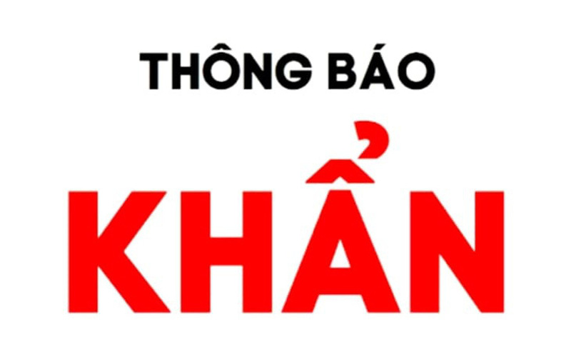 Bắc Ninh: Thông báo khẩn tìm người liên quan đến bệnh nhân mắc Covid-19