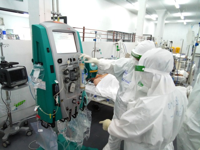 JICA hỗ trợ Bệnh viện Trung ương (Huế) tăng khả năng ứng phó với đại dịch Covid-19