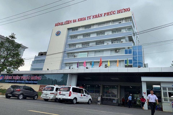 Phong tỏa Bệnh viện Đa khoa tư nhân Phúc Hưng