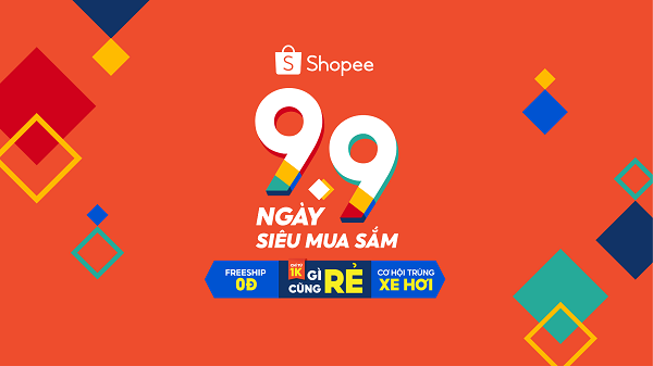Shopee mở màn mùa sale sôi động nhất năm với sự kiện 9.9-Ngày Siêu Mua Sắm