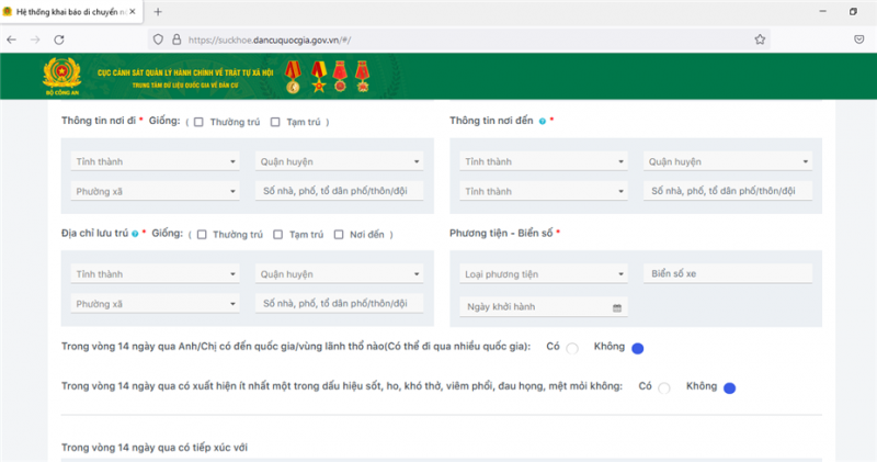 Ra mắt phần mềm quản lý công dân nghi nhiễm Covid-19