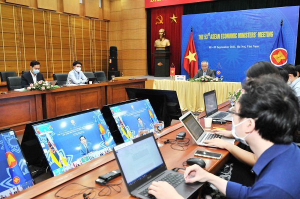 Hội nghị Bộ trưởng Kinh tế ASEAN lần thứ 53 theo hình thức trực tuyến