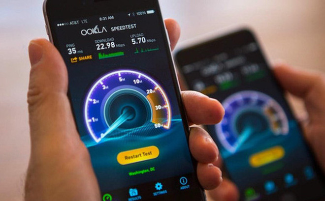 Tốc độ Internet Việt Nam thấp hơn mức trung bình thế giới