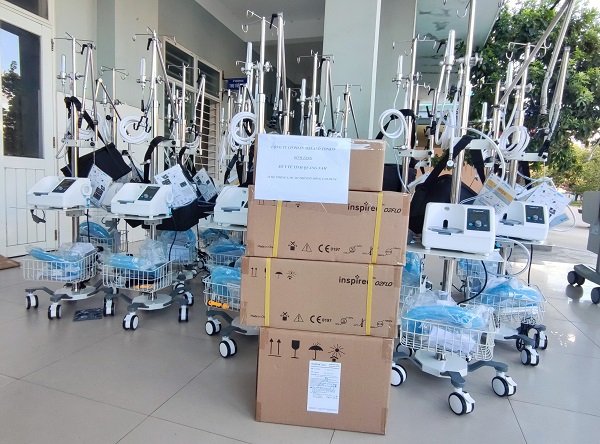 Hàng hóa phục vụ chống dịch sẽ được áp dụng chính sách thuế như hàng viện trợ nhân đạo