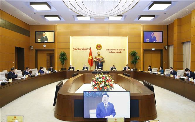 Ngày mai (13/9), khai mạc phiên họp thứ 3 của Ủy ban Thường vụ Quốc hội khóa XV