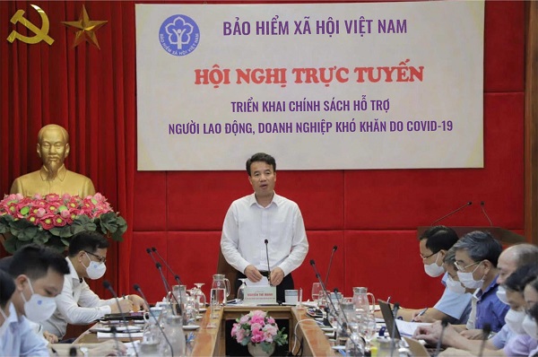 Ngành BHXH Việt Nam luôn đồng hành cùng doanh nghiệp và người lao động vượt qua đại dịch Covid-19