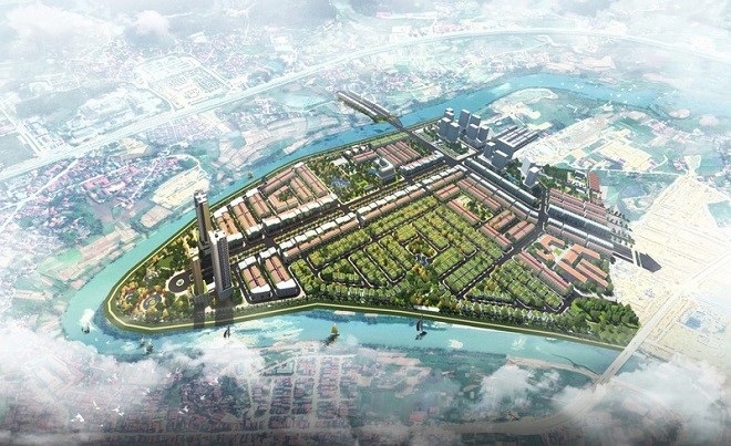 Phối cảnh dự án Khu đô thị mới Mai Pha.