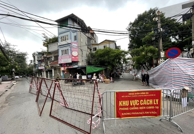 Hà Nội: Thiết lập vùng cách ly y tế tại phường Thổ Quan với hơn 1.300 nhân khẩu
