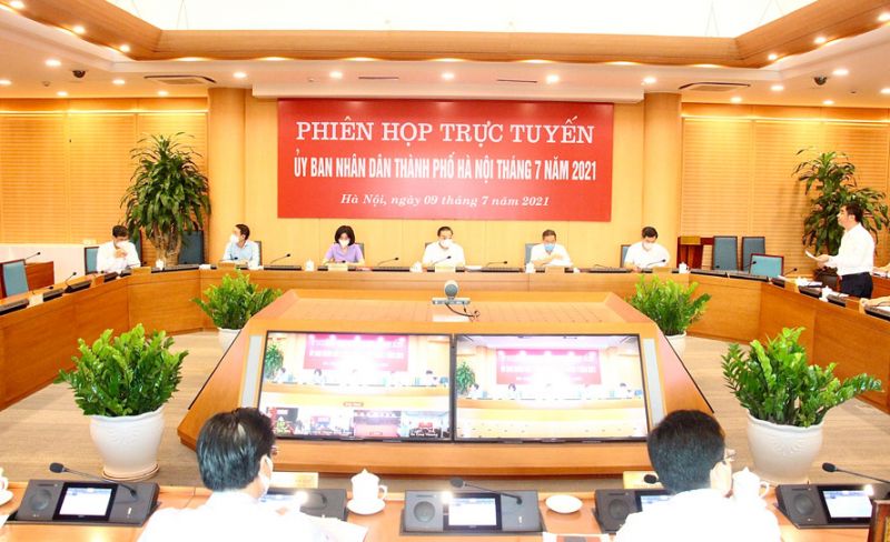 HÀ Nội ban hành Quy chế làm việc của UBND thành phố Hà Nội nhiệm kỳ 2021-2026