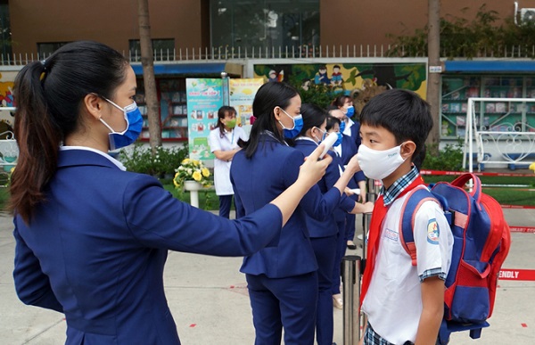 10 tiêu chí an toàn để thành phố Hồ Chí Minh mở cửa trường học (Ảnh minh họa)