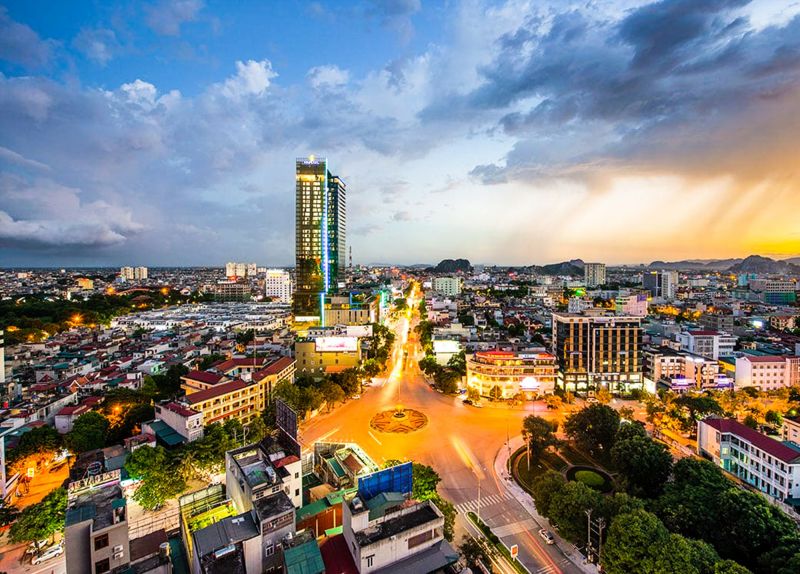 Một góc thành phố Thanh Hóa về đêm