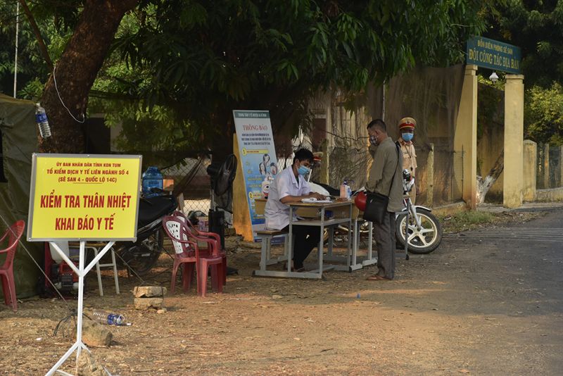 Kon Tum: Tăng cường công tác quản lý, chuẩn bị cơ sở vật chất tiếp nhận người dân trở về từ vùng dịch