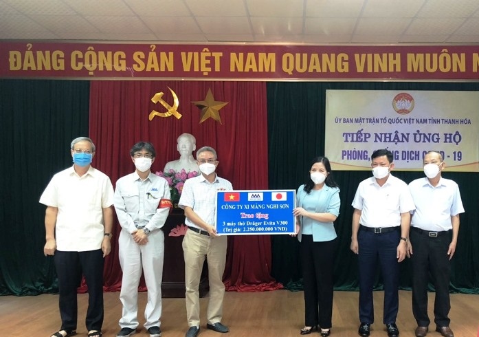 Thanh Hóa: Tiếp nhận ủng hộ công tác phòng, chống dịch Covid-19 của các doanh nghiệp