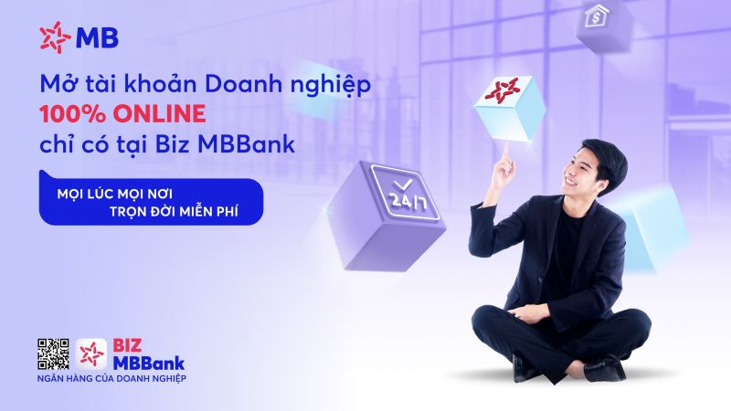 BIZ MBBank – nền tảng dịch vụ tài chính ngân hàng số thông minh đang thu hút sự quan tâm lớn của cộng đồng doanh nghiệp