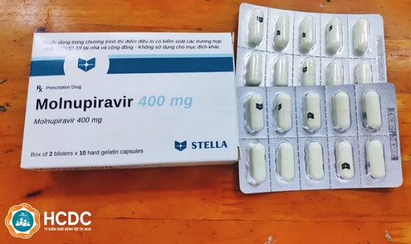 Thuốc Molnupiravir được cấp phát miễn phí cho F0 điều trị Covid-19 tại nhà