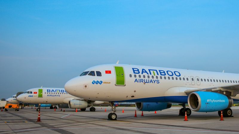 Bamboo Airways đang tiến hành nâng quy mô đội máy bay từ 30 lên 40 chiếc vào cuối năm nay, bao gồm các máy bay thân rộng Boeing 787-9 Dreamliners.