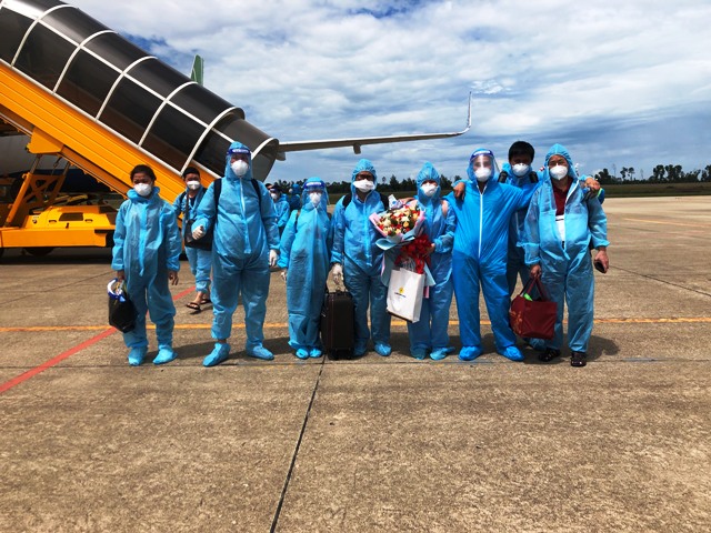 115 y, bác sĩ Bệnh viện Trung ương Huế lên đường tăng cường cho thành phố Hồ Chí Minh