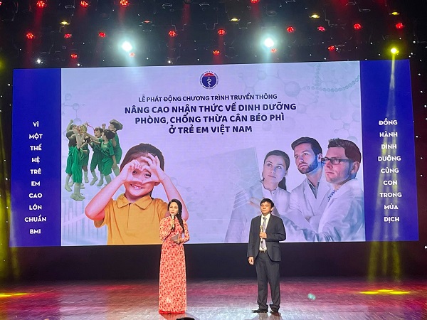Lễ phát động chương trình truyền thông nâng cao nhận thức về dinh dưỡng phòng, chống thừa cân béo phì ở trẻ em Việt Nam