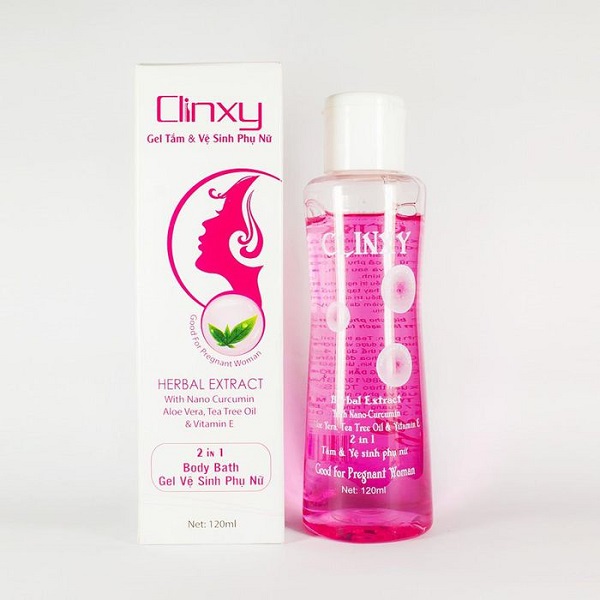 Sản phẩm Clinxy Gel tắm & vệ sinh phụ nữ