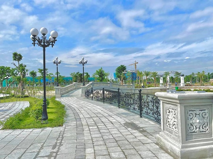 Không gian sống hiện đại và xanh mát giữa lòng thành phố Thái Nguyên