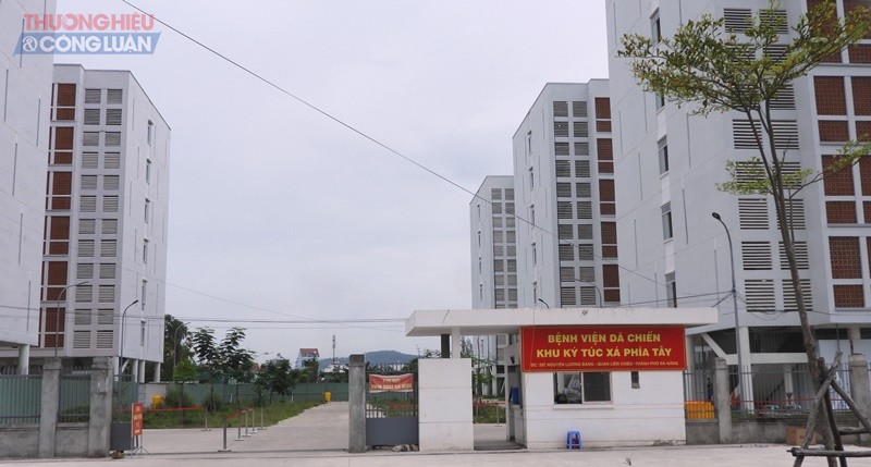 Bệnh viện dã chiến tại Khu ký túc xá phía tây thành phố Đà Nẵng