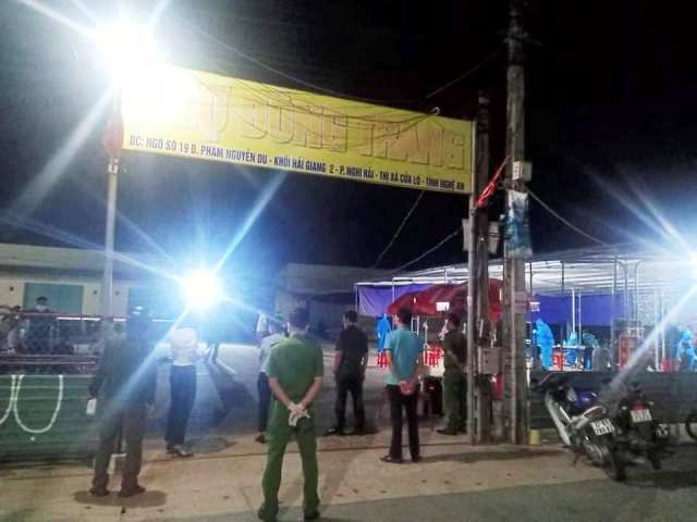 Nghệ An: Sáng 1/10, ghi nhận 8 ca nhiễm Covid-19 cộng đồng tại TX. Cửa Lò