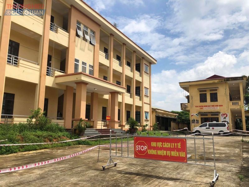 Bệnh viện Dã chiến tỉnh Phú Thọ đang điều trị cho các bệnh nhân mắc COVID-19