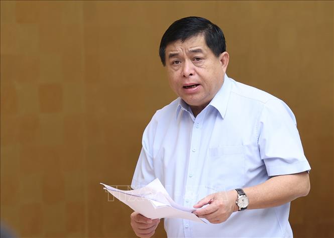 Bộ trưởng Bộ Kế hoạch và Đầu tư Nguyễn Chí Dũng. Ảnh: Dương Giang/TTXVN