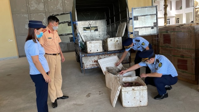 Lực lượng chức năng tỉnh Phú Thọ vừa phát hiện gần 200 kg nội tạng động vật không đảm bảo an toàn thực phẩm