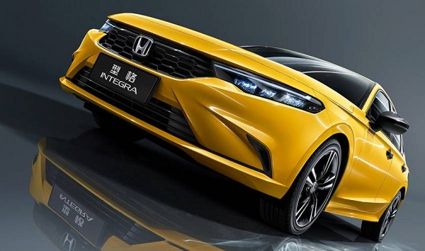 Honda Integra có ngoại hình tương tự Civic thế hệ mới