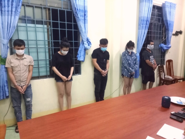Quảng Ngãi phát hiện nhóm thanh niên tổ chức sử dụng ma túy trong phòng trọ
