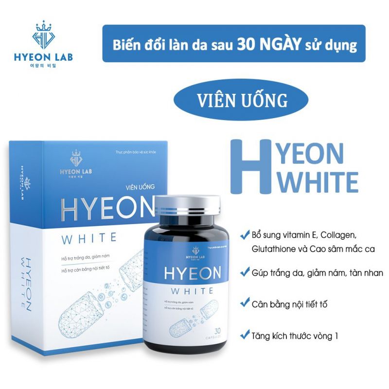 Bộ Y tế cảnh báo viên uống Hyeon White vi phạm pháp luật về quảng cáo