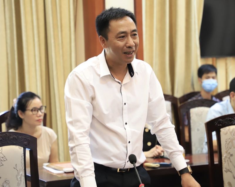 Ông Nguyễn Anh Tuấn, Phó Tổng Giám đốc Tập đoàn T&T Group phát biểu tại buổi tiếp nhận
