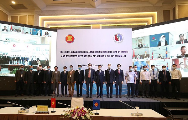 Đoàn Việt Nam tham dự Hội nghị Bộ trưởng ASEAN về Khoáng sản lần thứ 8 (Ảnh: monre.gov.vn)