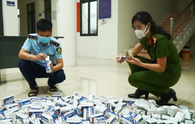 Vụ kinh doanh thuốc điều trị Covid-19 nhập lậu phát hiện tại Hà Nội