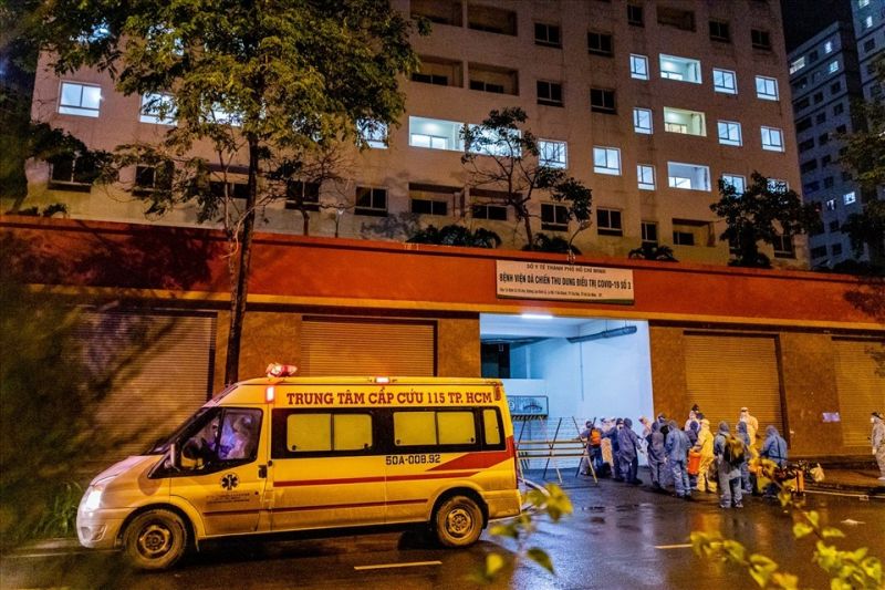 Bệnh viện dã chiến thu dung số 3 tại thành phố Hồ Chí Minh