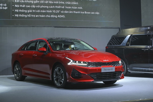 Kia K5 bất ngờ được Thaco giới thiệu tại thị trường Việt Nam Kia K5 bất ngờ được Thaco giới thiệu tại thị trường Việt Nam