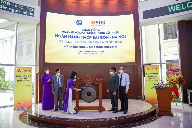 SHB chính thức giao dịch cổ phiếu trên sàn HOSE