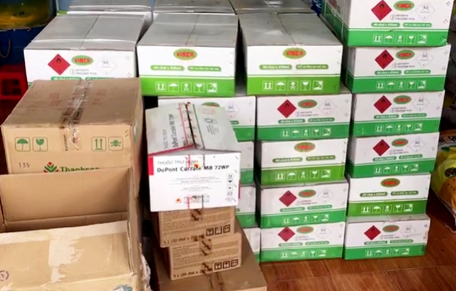 An Giang: Thu giữ 11.150 sản phẩm thuốc bảo vệ thực vật không rõ nguồn gốc