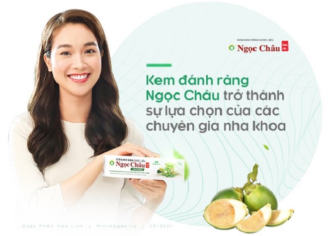 sản phẩm kem đánh răng Ngọc Châu vinh dự lọt Top 10 Thương hiệu uy tín, sản phẩm chất lượng