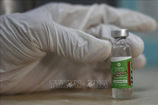 Vaccine ngừa Covid-19 tại Faridabad, Ấn Độ, ngày 4/3/2021. Ảnh: AFP/TTXVN