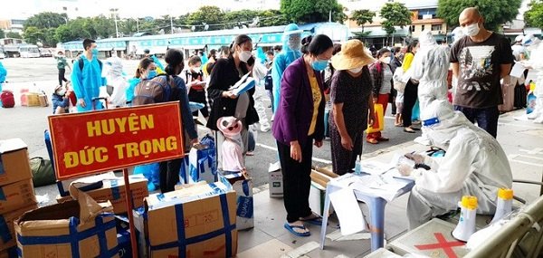 Lâm Đồng: Không cách ly tập trung đối với người chưa tiêm vắc xin Covid-19