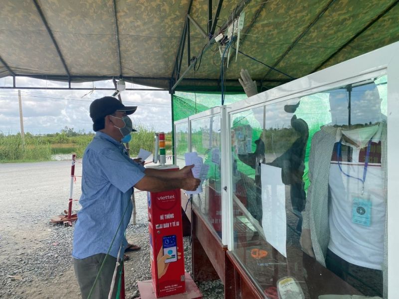 Cà Mau: Phân loại, sàng lọc người vào tỉnh tại các chốt, trạm kiểm soát