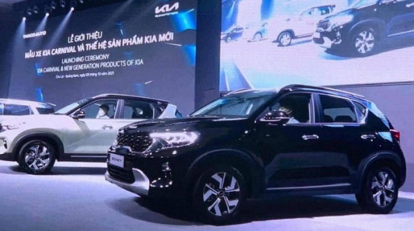 Kia Sonet được THACO giới thiệu tại thị trường Việt Nam vừa qua
