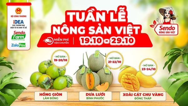 Đẩy mạnh tiêu thụ nông sản Việt trực tuyến - Phục hồi kinh tế sau mùa dịch
