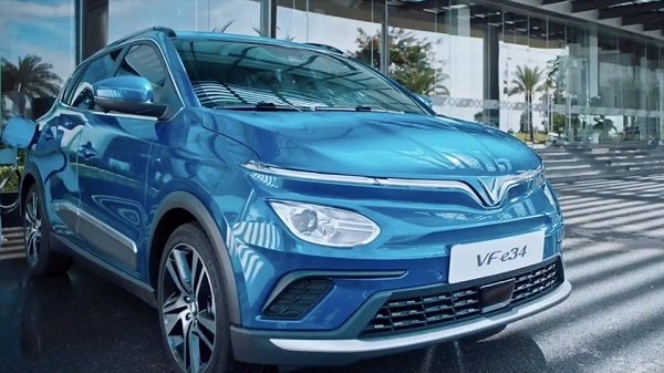 Xe điện “made in Vietnam” Vinfast VF e34 vừa ra mắt thị trường Việt