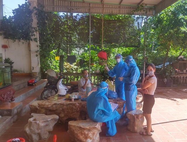 Ngành y tế Thanh Hóa lấy mẫu diện rộng trên địa bàn để truy vết, phòng chống dịch Covid-19
