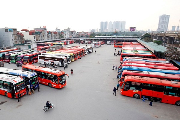 Xe khách được hoạt động bình thường tại Hà Nội