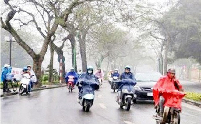 Dự báo thời tiết 22/10: Miền Bắc mưa rét